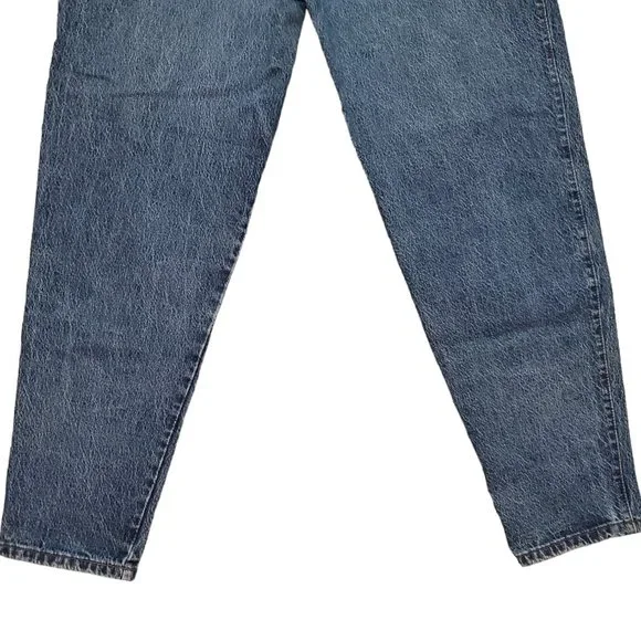 Vtg 80s USA Levis 921 S 18 (31x31 14" High Rise) Mom Tapered *Hemmed* Jeans A14 - Picture 6 of 11